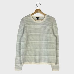 Ann Taylor Factory Crew Neck Long-Sleeve Sweater